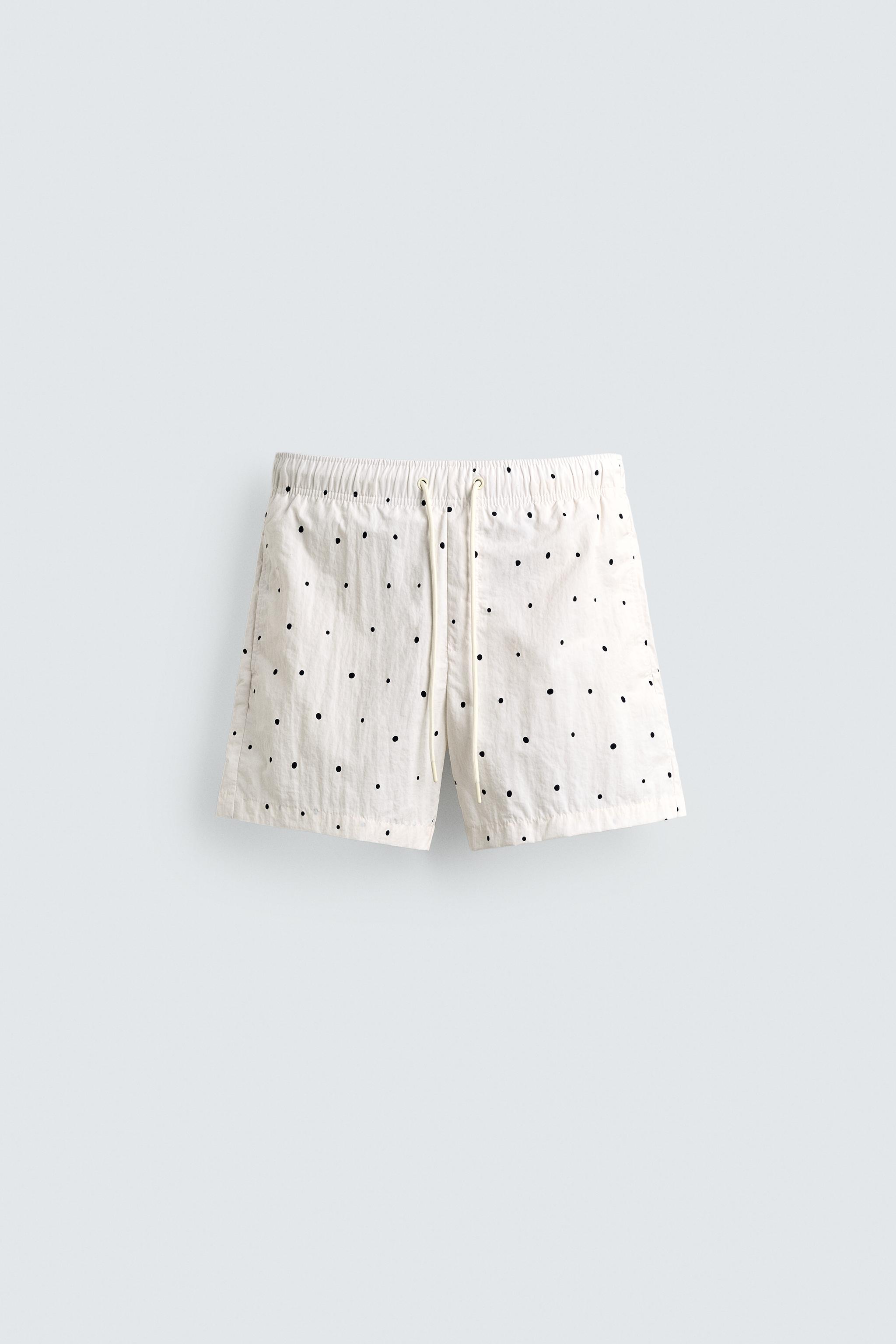 HALF POLKA DOT SWIMSUIT